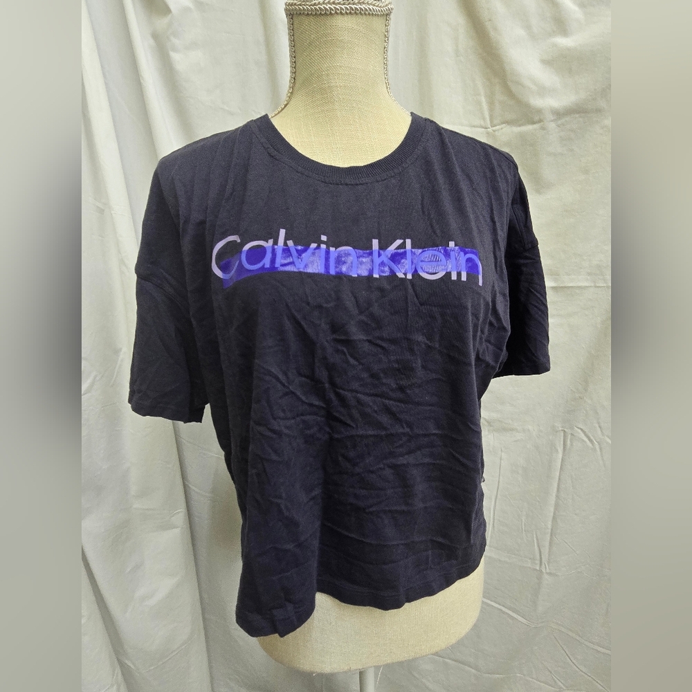 Calvin Klein Performance - Black & Blue Tee-Shirt - (L) NWOT